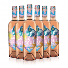 贺兰神酒庄 890有机桃红葡萄酒750ml*6瓶  宁夏贺兰山东麓