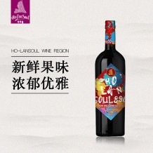 贺兰神酒庄 890有机赤霞珠干红葡萄酒 贺兰山东麓葡萄酒