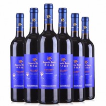 御马酒庄 蓝钻干红葡萄酒 婚宴专用 6支装整箱 宁夏贺兰山东麓